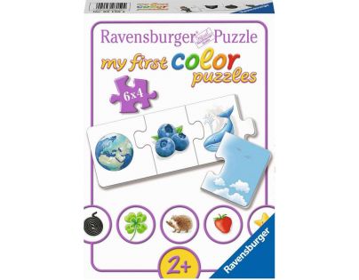Ravensburger Puzzle Moje první puzzle Naučme se barvy 6 x 4 dílků