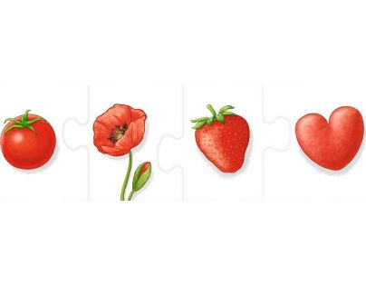 Ravensburger Puzzle Moje první puzzle Naučme se barvy 6 x 4 dílků