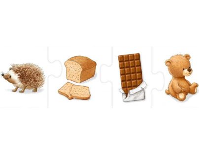 Ravensburger Puzzle Moje první puzzle Naučme se barvy 6 x 4 dílků