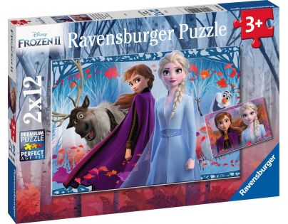 Ravensburger Puzzle Disney Ledové království II. 2 x 12 dílků