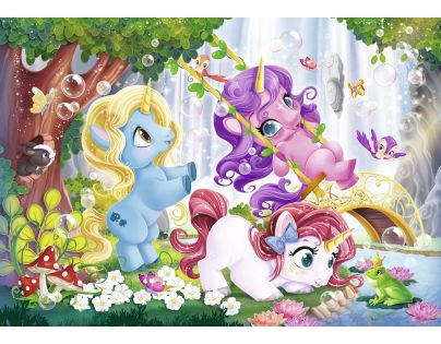 Ravensburger puzzle Kouzelný svět jednorožců 2 x 12 dílků