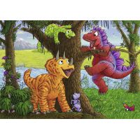 Ravensburger Puzzle Hraví dinosauři 2 x 24 dílků 3