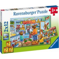 Ravensburger puzzle V obchodě 2 x 12 dílků 4