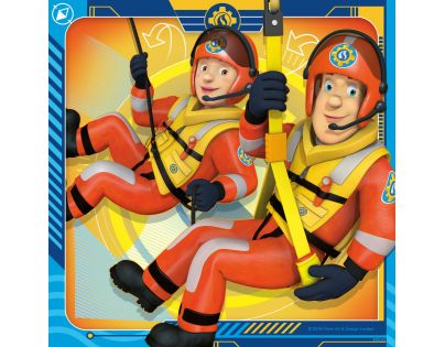 Ravensburger Puzzle Požárník Sam zachraňuje 3 x 49 dílků