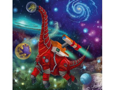 Ravensburger Puzzle Dinosauří svět 3 x 49 dílků