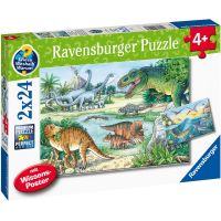 Ravensburger Puzzle Dinosauři 2 x 24 dílků 4