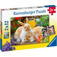 Ravensburger Puzzle Čas na mazlení 2 x 12 dílků 4