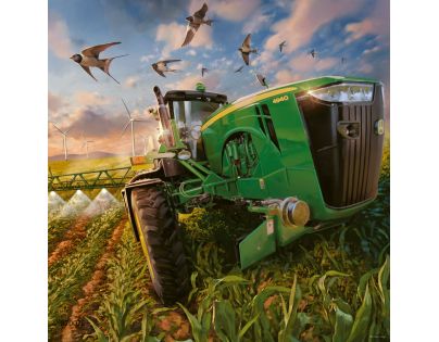 Ravensburger Puzzle John Deere Hlavní sezona 3 x 49 dílků