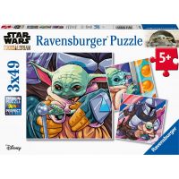 Ravensburger puzzle Star Wars Mandalorian 3 x 49 dílků
