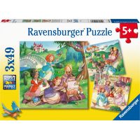 Ravensburger Puzzle Hrající si princenzny 3 x 49 dílků