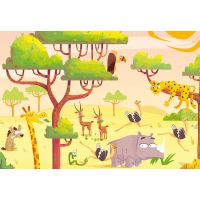Ravensburger Puzzle & Play Dobrodružství na Safari 2 x 24 dílků 3
