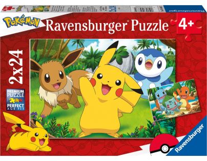Ravensburger Puzzle Pokémon 2 x 24 dílků