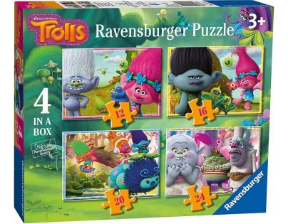 Ravensburger puzzle 069729 Trollové 4 v 1