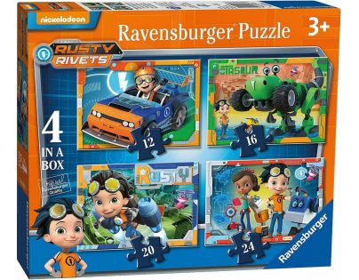 Ravensburger puzzle Rusty Rivets 4 v 1
