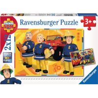 Ravensburger Puzzle Požárník Sam 2 x 12 dílků