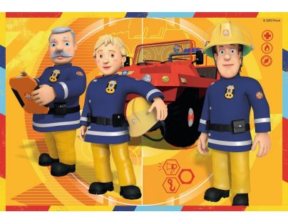 Ravensburger Puzzle Požárník Sam 2 x 12 dílků