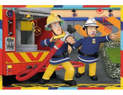 Ravensburger Puzzle Požárník Sam 2 x 12 dílků