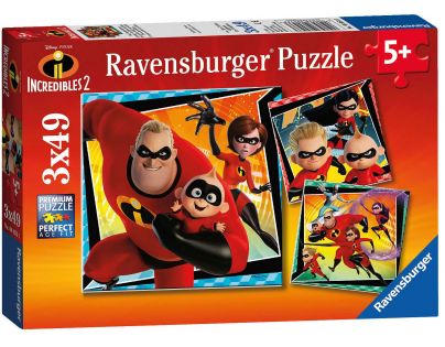 Ravensburger Puzzle Úžasňákovi 3 x 49 dílků