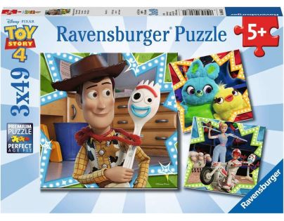 Ravensburger puzzle Disney Toy Story 3 x 49 dílků