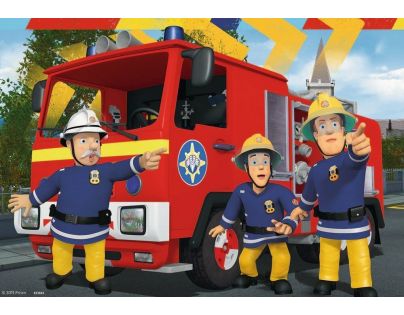 Ravensburger puzzle Požárník Sam 2 x 24 dílků