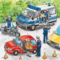Ravensburger Puzzle Policie zasahuje 3 x 49 dílků 4
