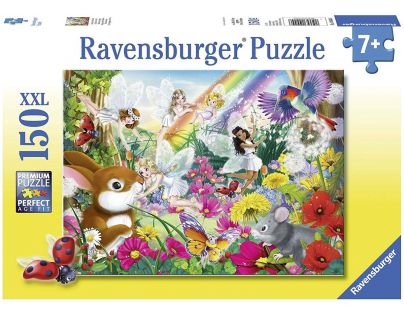 Ravensburger Puzzle Kouzelný les s vílami 150 dílků
