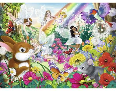 Ravensburger Puzzle Kouzelný les s vílami 150 dílků