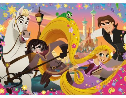 Ravensburger Puzzle 107506 Disney zamotaný 100 XXL dílků