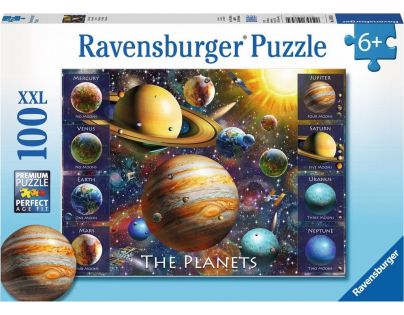 Ravensburger Puzzle Planety 100 XXL dílků
