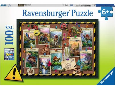Ravensburger Puzzle Dinosauří kolekce 100 XXL dílků