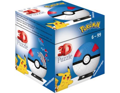 Ravensburger PuzzleBall Pokémon Motiv 2 položka 54 dílků