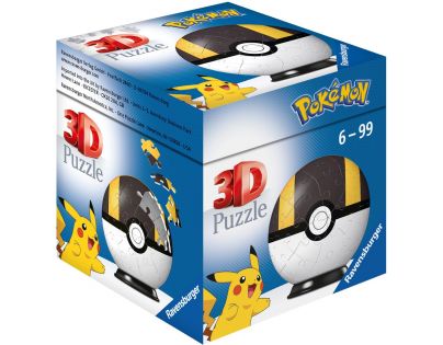 Ravensburger PuzzleBall Pokémon Motiv 3 položka 54 dílků