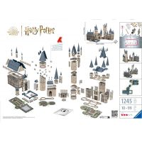Ravensburger 3D Puzzle Harry Potter Bradavický hrad 2 v 1 Velká síň a Astronomická věž 1245 dílků 3