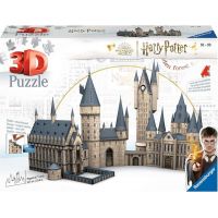Ravensburger 3D Puzzle Harry Potter Bradavický hrad 2 v 1 Velká síň a Astronomická věž 1245 dílků 2