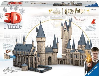 Ravensburger 3D Puzzle Harry Potter Bradavický hrad 2 v 1 Velká síň a Astronomická věž 1245 dílků