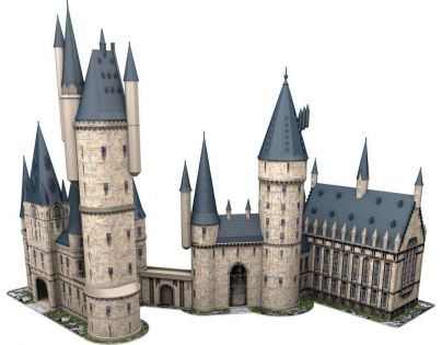 Ravensburger 3D Puzzle Harry Potter Bradavický hrad 2 v 1 Velká síň a Astronomická věž 1245 dílků