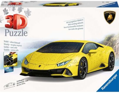 Ravensburger Puzzle Lamborghini Huracán Evo žluté 108 dílků