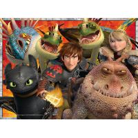 Ravensburger puzzle Jak vycvičit draka Škyťák, Astrid a draci 200 dílků 2