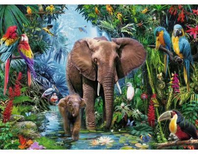 Ravensburger Puzzle Safari zvířata 150 dílků