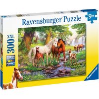 Ravensburger Puzzle Koně u řeky 300 XXL dílků 3
