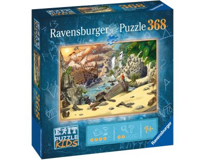 Ravensburger Puzzle Exit Kids Piráti 368 dílků