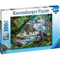 Ravensburger Puzzle Rodina z džungle 100 dílků 2
