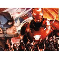 Ravensburger puzzle Kapitán Amerika vs. Iron Man 300 XXL dílků 2