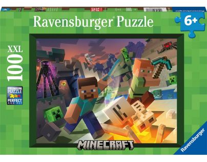 Ravensburger Puzzle Minecraft Monstra 100 XXL dílků