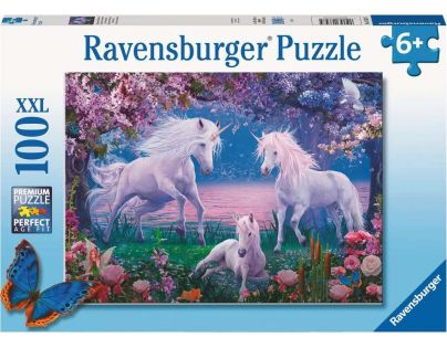 Ravensburger Puzzle Překrásní jednorožci 100 dílků