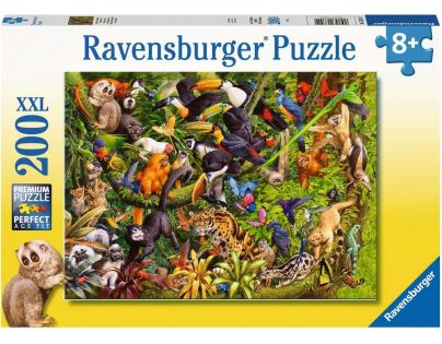 Ravensburger Puzzle Deštný prales 200 dílků