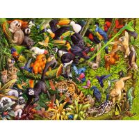 Ravensburger Puzzle Deštný prales 200 dílků