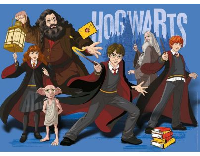 Ravensburger Puzzle Harry Potter a čarodějové 300 dílků