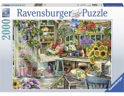 Ravensburger Puzzle Zahradníkův ráj 2000 dílků