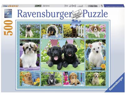 Ravensburger Puzzle 147083 Roztomilá štěňata 500 dílků